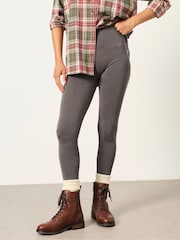 FatFace 2 Pack Meribel Grey/Black Leggings - Image 4 of 8