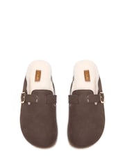 Clarks Fira Fur Lined Clog - Image 6 of 6