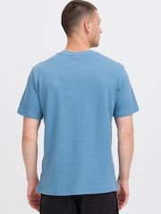 Blend Blue Fillip Crew Neck Textured T-Shirt - Image 2 of 8