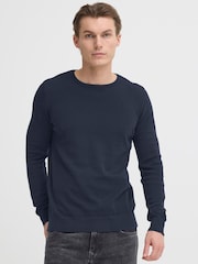 Blend Blue Bray Crew Neck Jumper - Image 1 of 8