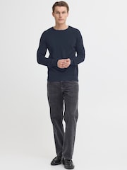Blend Blue Bray Crew Neck Jumper - Image 3 of 8