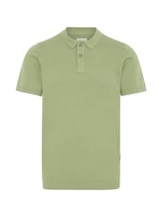 Blend Green Bray Knit Polo Shirt - Image 5 of 7
