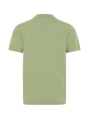 Blend Green Bray Knit Polo Shirt - Image 6 of 7
