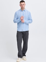 Blend Blue Bobby Long Sleeved Relaxed Shirt - Image 3 of 8