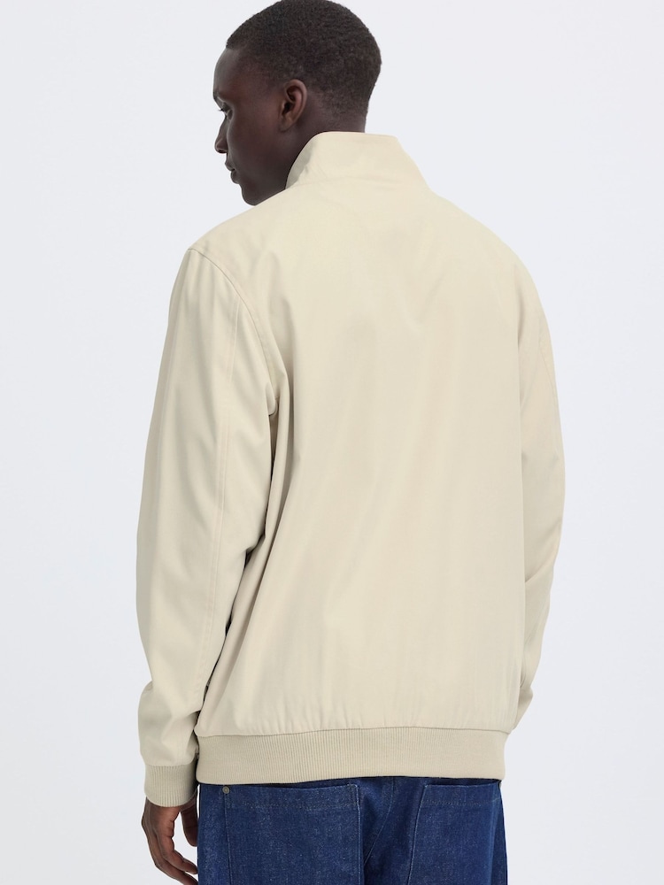 Blend Natural Efi Zip Neck Bomber Jacket - Image 2 of 8