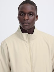 Blend Natural Efi Zip Neck Bomber Jacket - Image 4 of 8