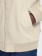Blend Natural Efi Zip Neck Bomber Jacket - Image 5 of 8