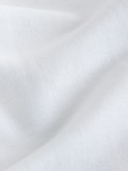 White Heavyweight Short Sleeve Crew Neck T-Shirt - Image 7 of 7