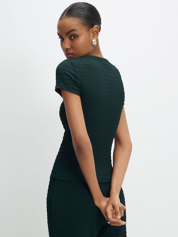 River Island Short Sleeve Texture Baby T-Shirt - Bild 2 von 4