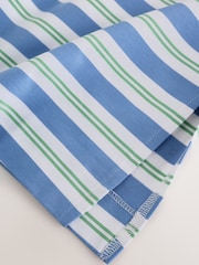 Blue Stripe N. Premium Supima Boat Neck Short Sleeve T-Shirt - Image 7 of 8