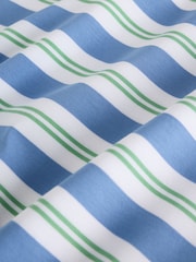 Blue Stripe N. Premium Supima Boat Neck Short Sleeve T-Shirt - Image 8 of 8