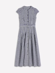 Boden Blue Arabella Linen Blend Dress - Image 6 of 6