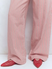 Boden Red High Cut Flat Point Shoes - Image 1 of 5