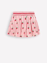 Boden Pink Pleated Jersey Skort - Image 2 of 4