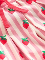 Boden Pink Pleated Jersey Skort - Image 3 of 4