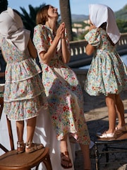 Boden Kate パフスリーブ ベルト付き ワンピース - 画像 7 / 8