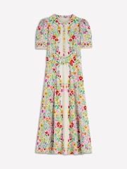 Boden Kate パフスリーブ ベルト付き ワンピース - 画像 8 / 8