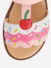 Boden Pink Fun Leather Sandals - Image 3 of 3