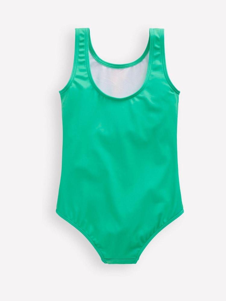 Boden Green Scoop Back Appliqué Swimsuit - Image 2 of 3