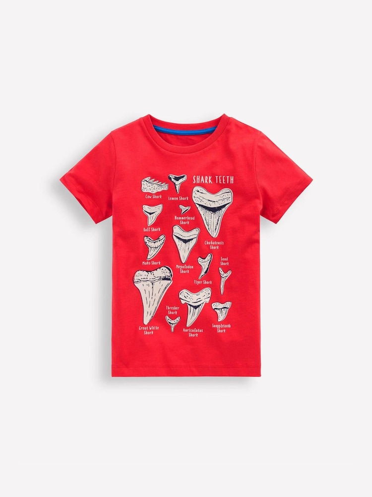 Boden Orange Glow In The Dark T-Shirt - Image 1 of 3 Boden Orange Glow In The Dark T-Shirt - Image 1 of 3