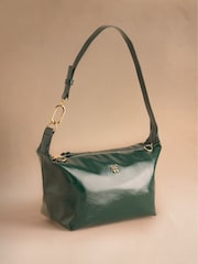 Cath Kidston Patent Green Shoulder Bag - Image 2 of 4