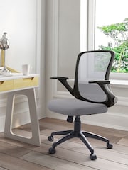 Alphason Grey Toronto Office Chair - Image 1 of 6
