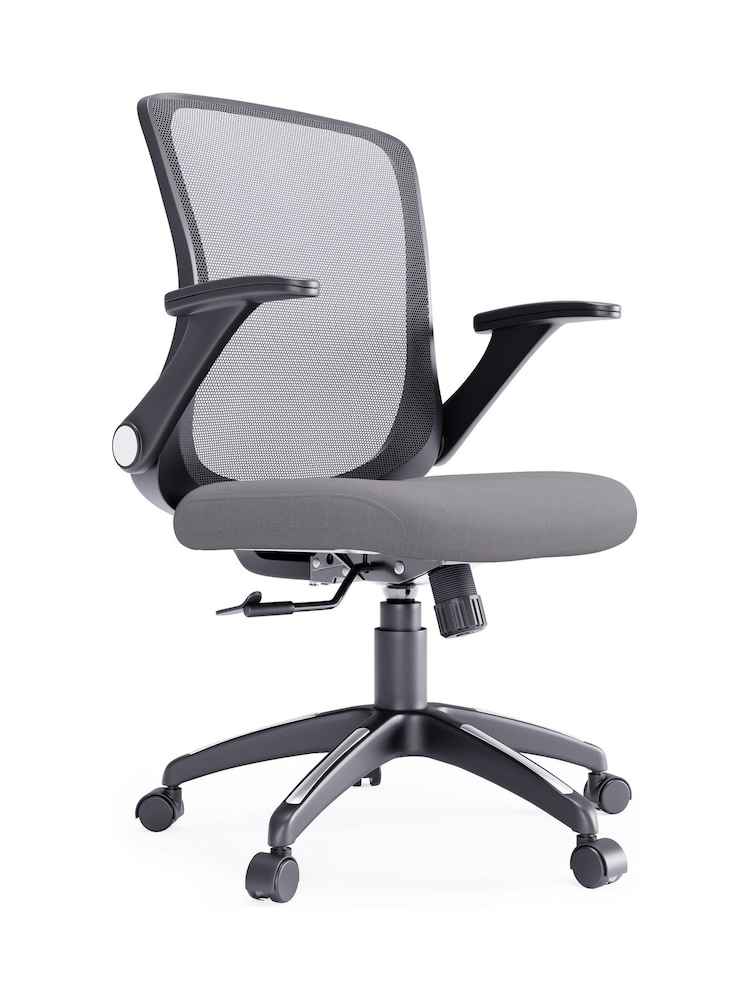 Alphason Grey Toronto Office Chair - Image 2 of 6