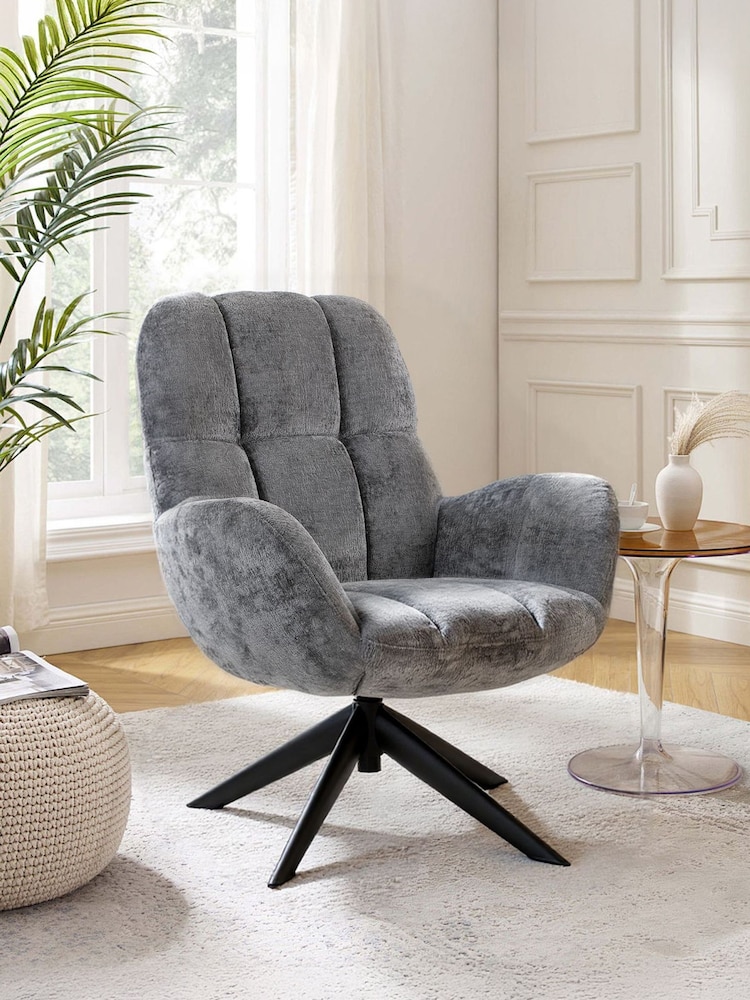 Dorel Home Grey Glenfield Corduroy Accent Chair - Image 1 of 6 Dorel Home Grey Glenfield Corduroy Accent Chair - Image 1 of 6
