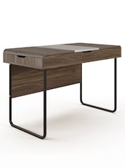 Alphason Walnut Brown Dorset Desk Colombian - Image 3 of 6