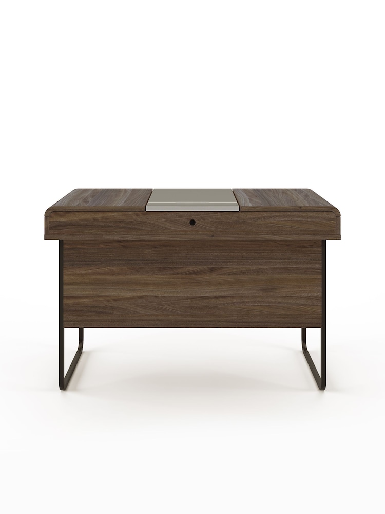 Alphason Walnut Brown Dorset Desk Colombian - Image 6 of 6