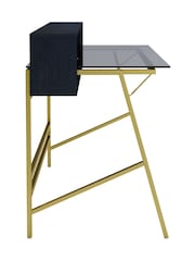 Alphason Black Morgan Desk - Image 3 of 6