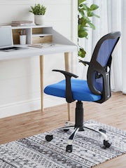 Alphason Blue Tampa Office Chair - Image 1 of 6