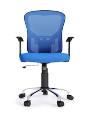 Alphason Blue Tampa Office Chair - Image 3 of 6