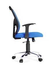 Alphason Blue Tampa Office Chair - Image 5 of 6