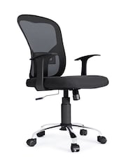 Alphason Black Tampa Office Chair - Image 2 of 6