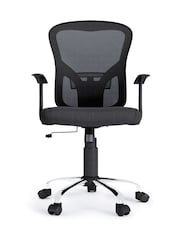 Alphason Black Tampa Office Chair - Image 3 of 6