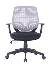 Alphason Black Grey Malibu Office Chair - Image 6 of 6