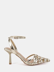 Gold - Novo Hilda Strappy Two Part Point Courts - Bild 2 von 6