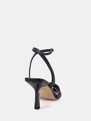 Schwarz - Novo Hilda Strappy Two Part Point Courts - Bild 6 von 6