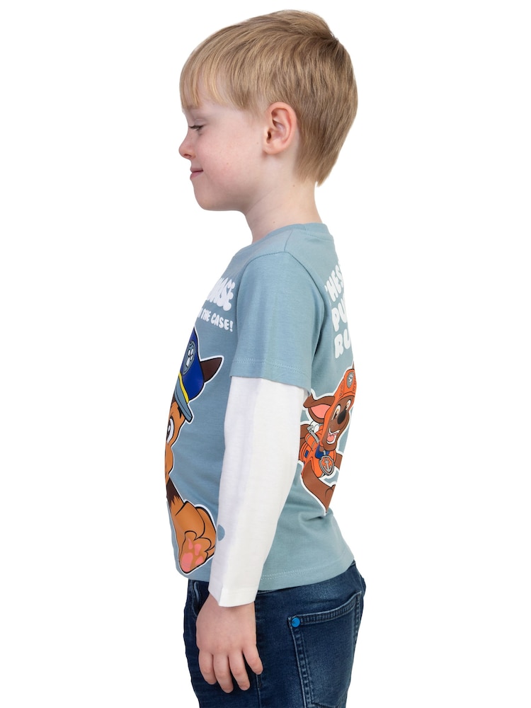 Character Blue PAW Patrol Chase Long Sleeve T-Shirt - Image 10 of 10