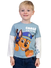 Character Blue PAW Patrol Chase Long Sleeve T-Shirt - Image 6 of 10