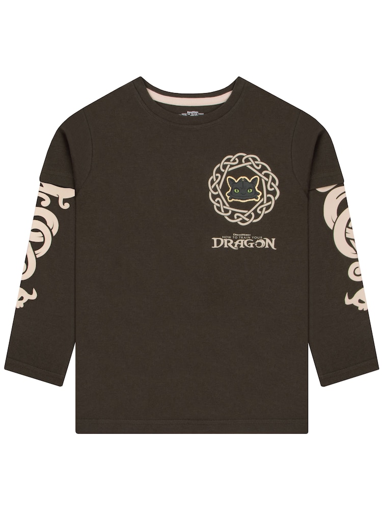 Character How To Train Yor Dragon Long Sleeve T-Shirt - 圖片 1/12