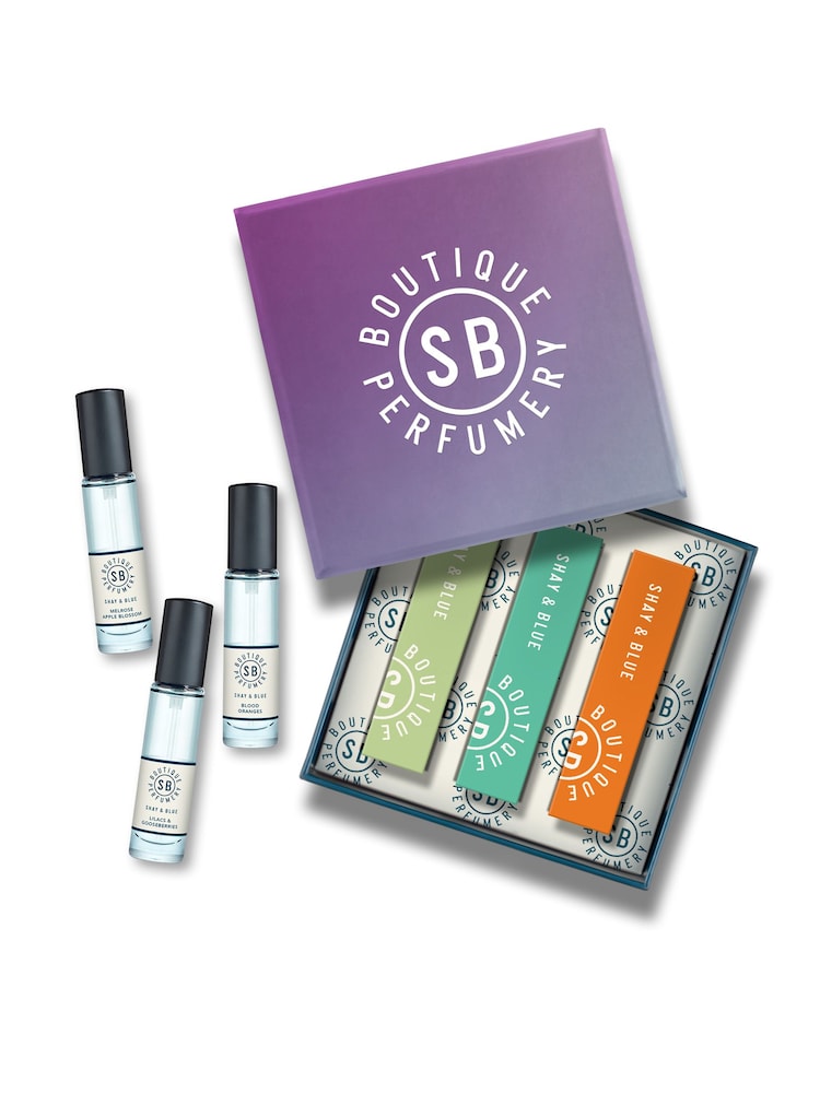 Shay & Blue 3 x 10ml Discovery Gift Set - Image 1 of 1 Shay & Blue 3 x 10ml Discovery Gift Set - Image 1 of 1