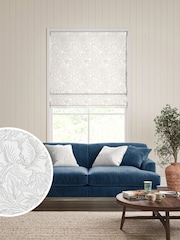 William Morris At Home Poppy Chalk Made to Measure Roman Blind - Image 1 of 6
