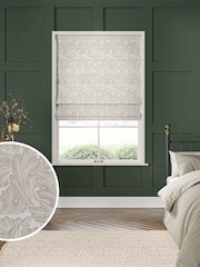 William Morris At Home Acanthus Boucle Mist Made to Measure Roman Blind - Image 1 of 6
