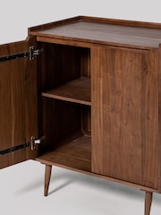 Swoon Mid Brown Southwark Acacia Wood Two Door Cabinet - Image 5 of 7