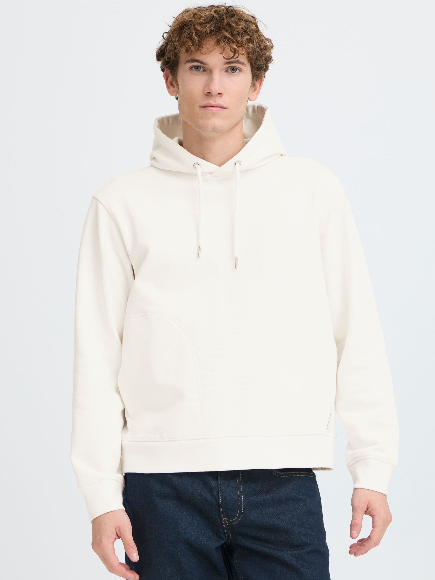 Casual Friday Men's Blanc Hooded Sweatshirt Persson - Image 2