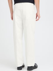 Casual Friday White Amundsen Relaxed Fit Trousers - Image 2 of 8