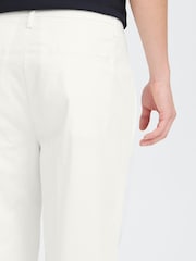 Casual Friday White Amundsen Relaxed Fit Trousers - Image 4 of 8