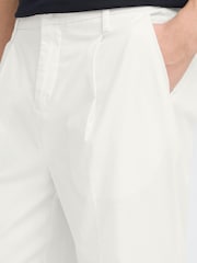 Casual Friday White Amundsen Relaxed Fit Trousers - Image 5 of 8